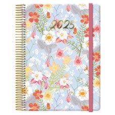 AGENDA 2025 CUTE DÍA PÁGINA 15 X 21 CM MODELO GARDENIA CON 4 HOJAS DE PEGATINAS DOHE 12903 - 25 (Espera 4 dias)